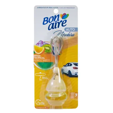 Imagen del producto   X. BON AIRE AUTO MADEIRA TROPICAL X 6 ML