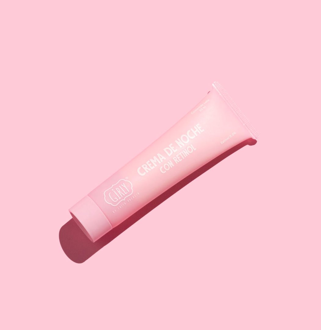 crema de noche con retinol girly