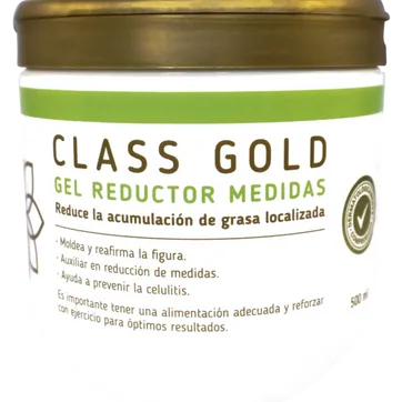 Imagen del producto GEL REDUCTOR CLASS GOLD MEDIDAS 500ML