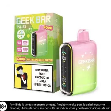 Imagen del producto Geek Bar Pulse Sour Watermelon Drop 15.000 Puffs