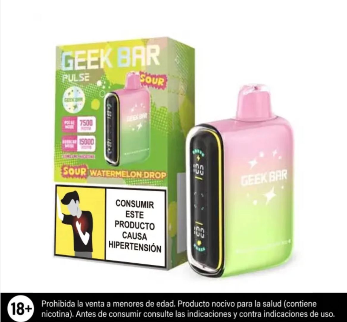 Geek Bar Pulse Sour Watermelon Drop 15.000 Puffs