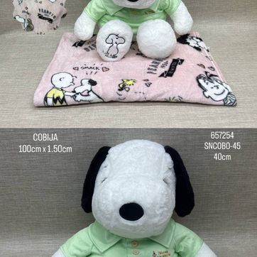 Imagen del producto SNOOPY DE 40 CM CON COBIJA
