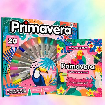 Imagen del producto Kit marcadores permanentes primaverao708