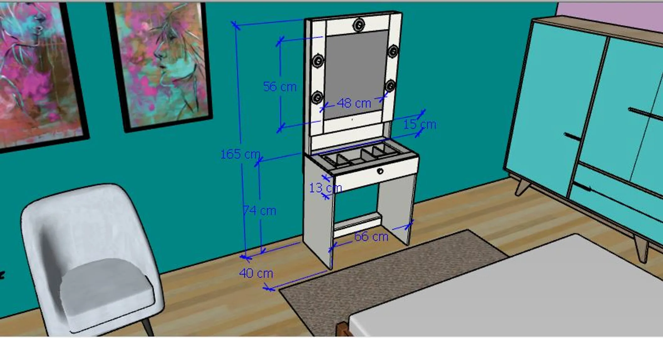Coqueta - modelo Maganda