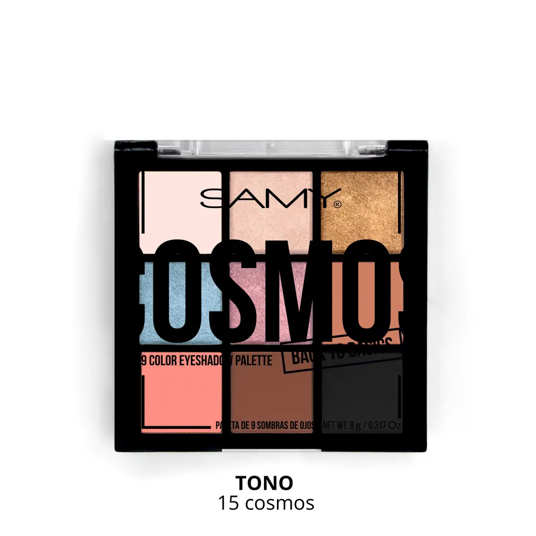 PALETA  DE SOMBRAS X 9