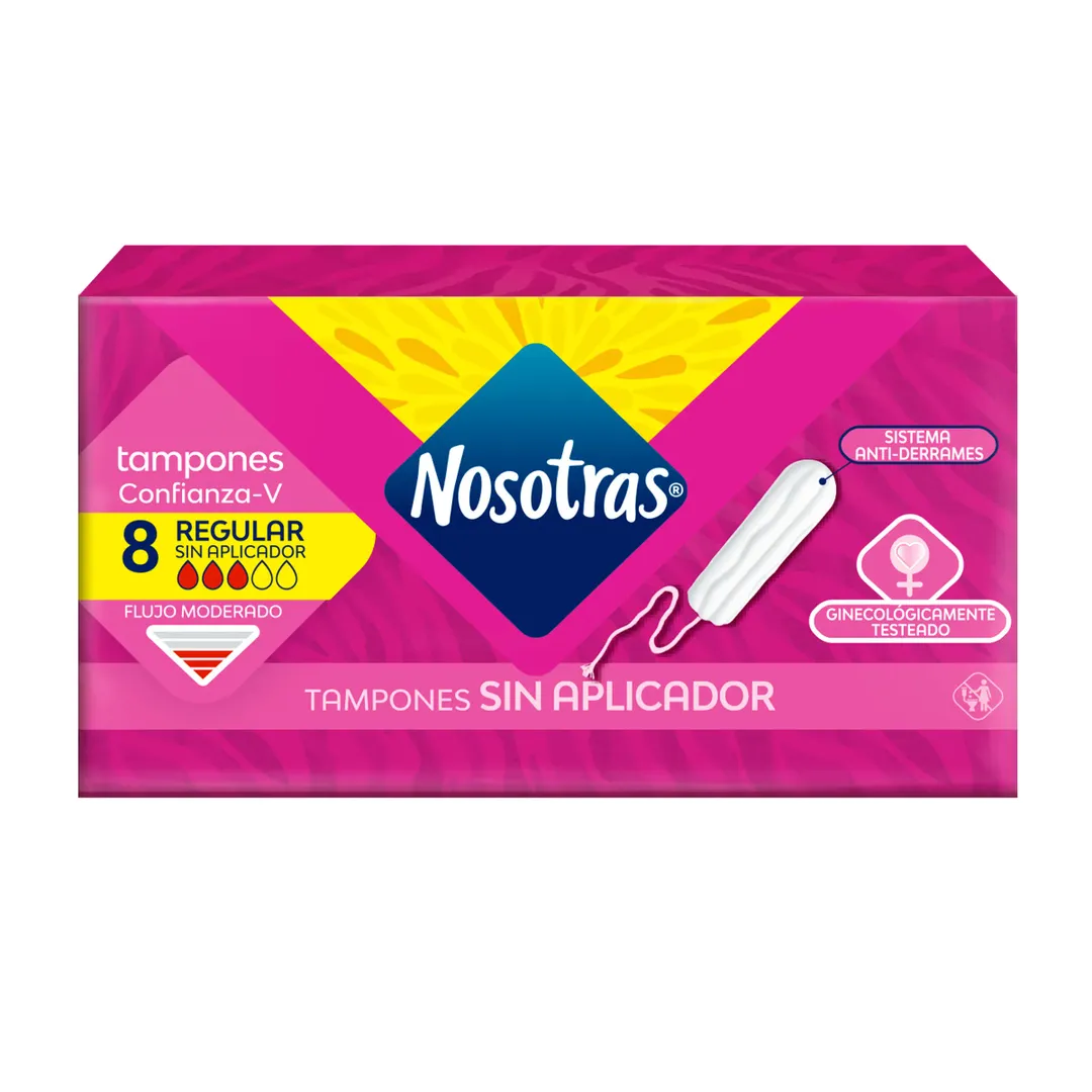 TAMPONES NOSOTRAS REGULAR X 8 UND