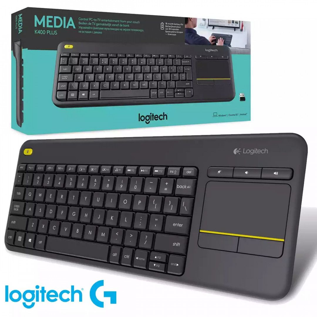 Teclado Logitech Inalámbrico Touch