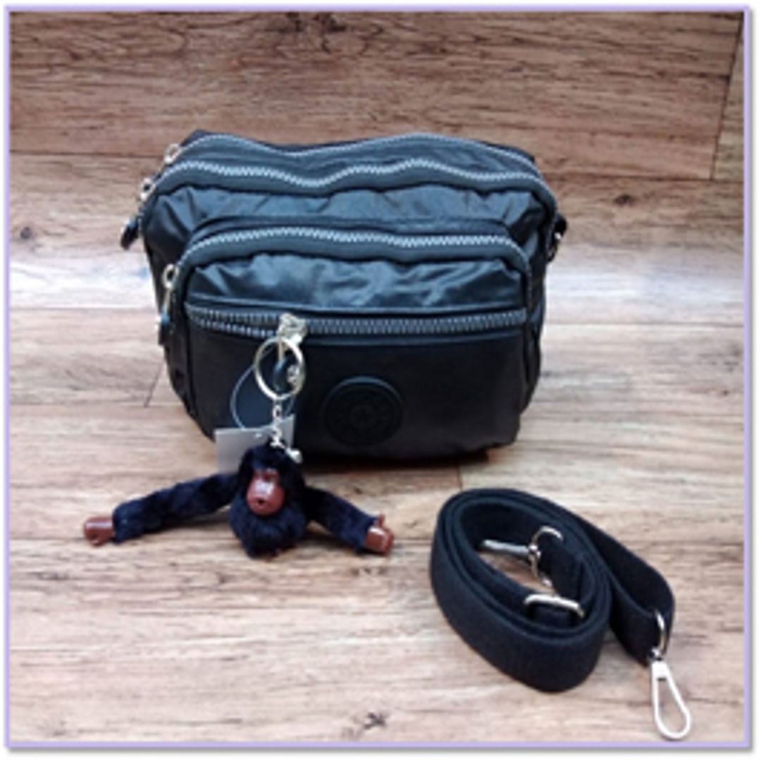 BOLSO CANGURO NEGRO