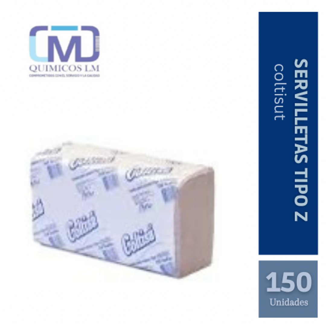 SERVILLETAS TIPO Z X150 COLTISUT
