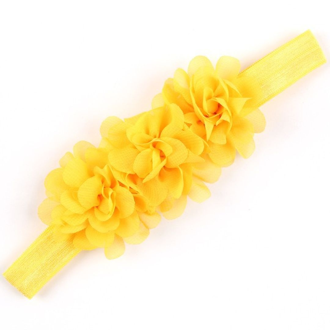 Cintillo Flores Bebe