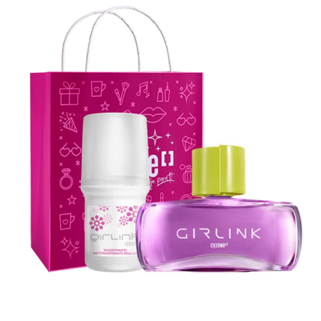 Girlink 50 ml + Desodorante Mujer Girlink Roll-On Antitranspirante