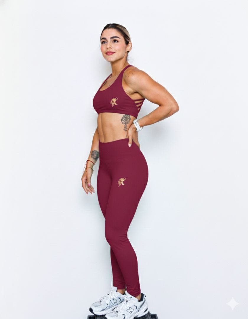 Leggings tiro alto tela Suplex