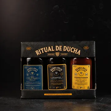 Imagen del producto KIT RITUAL DE DUCHA 90ML BARBA ROJA