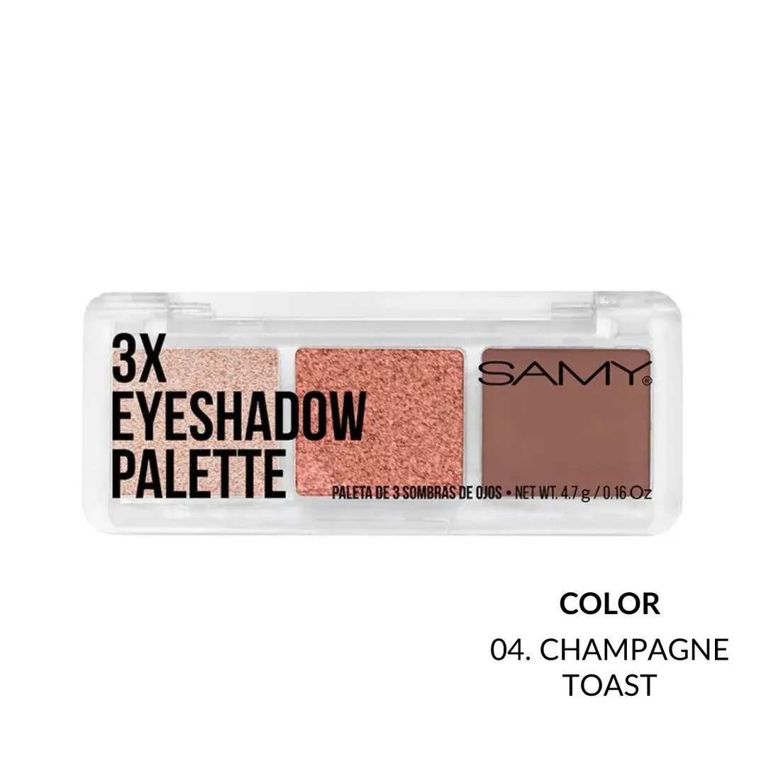 PALETA DE SOMBRAS X 3 SAMY