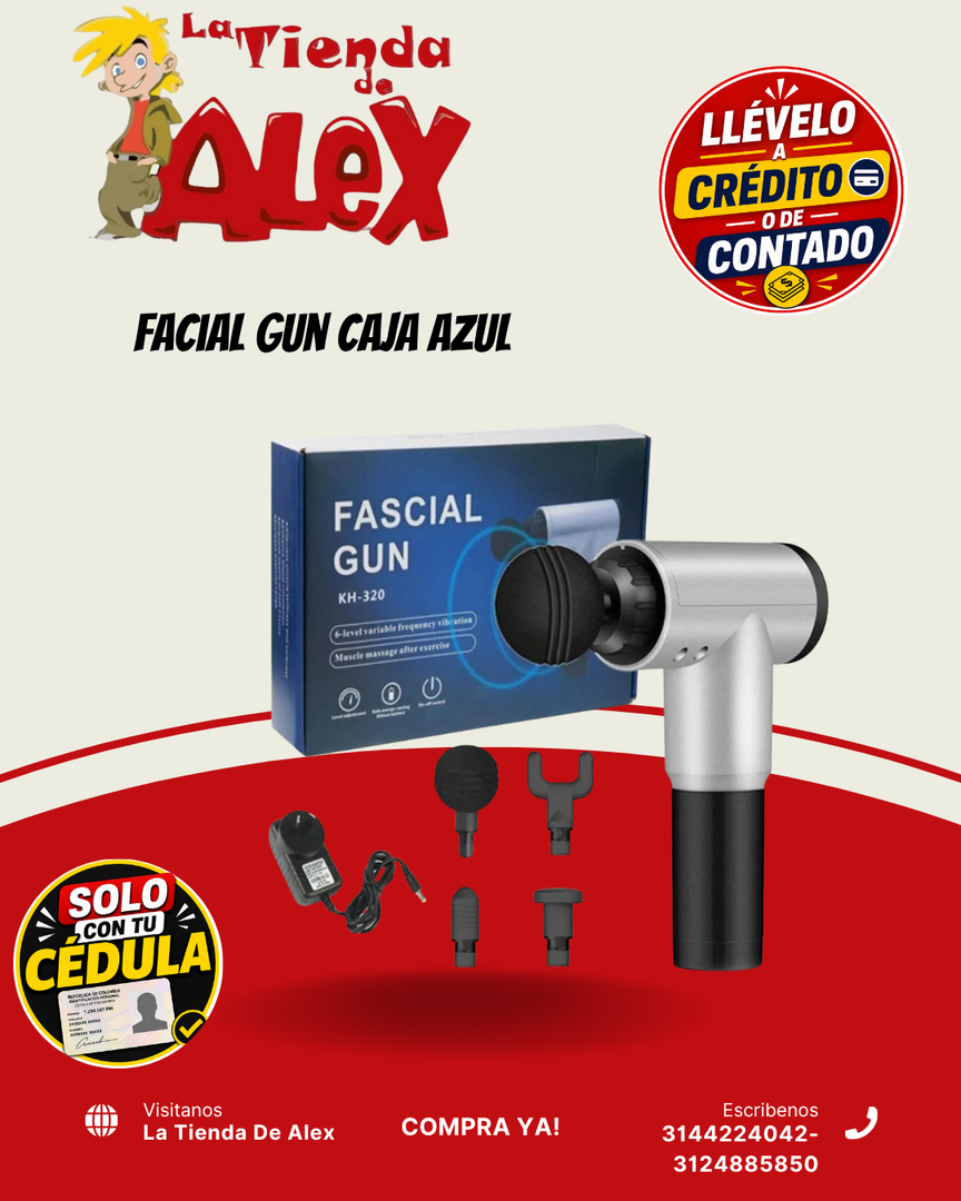 Facial Gun Caja Azul