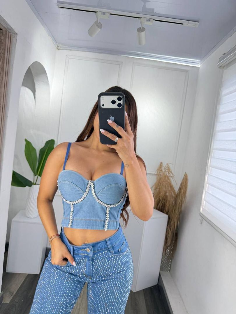 Crop top Jean 