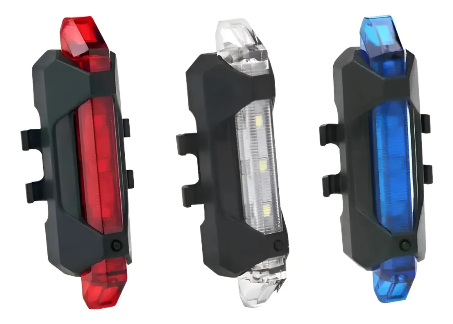 Luz Led Trasera Bicicleta Recargable Y A Prueba De Agua