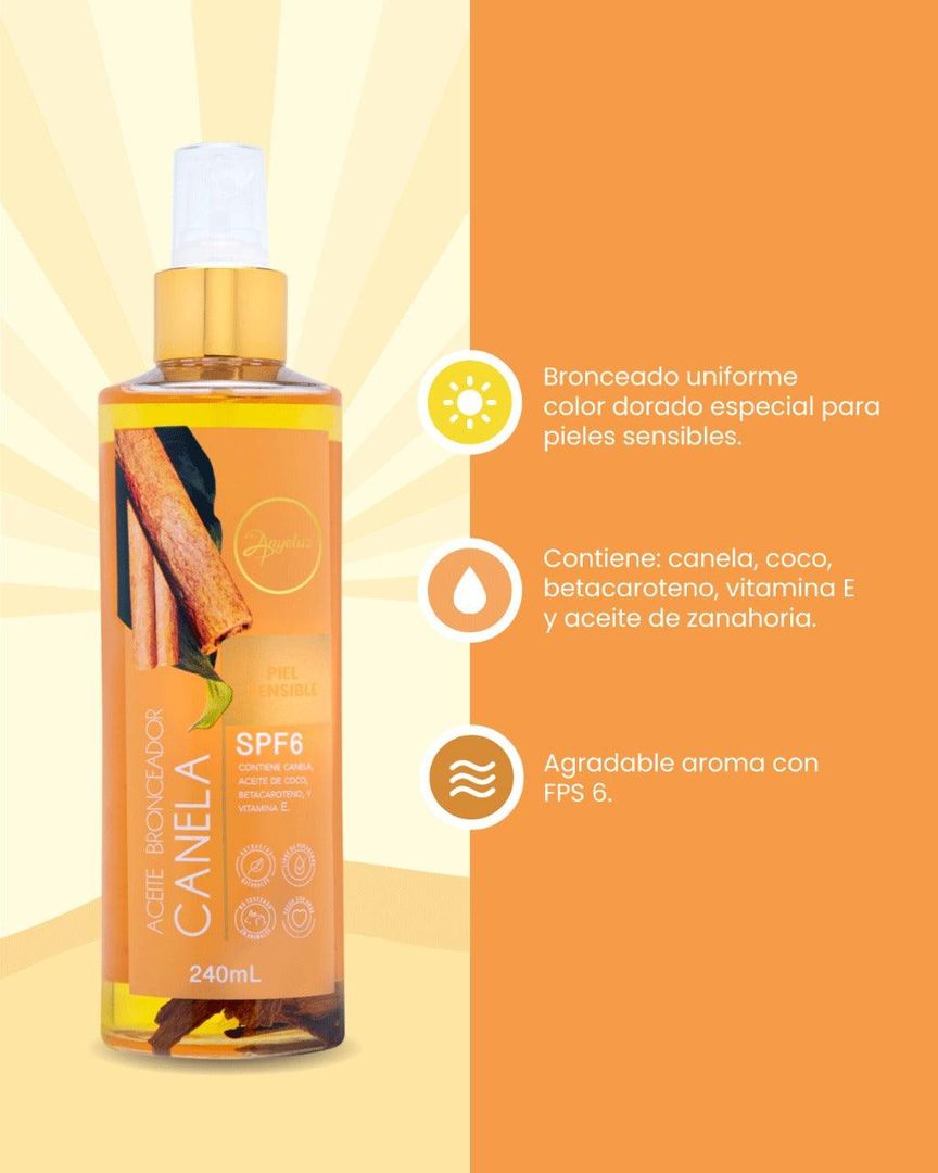 Bronceador corporal canela anyeluz 