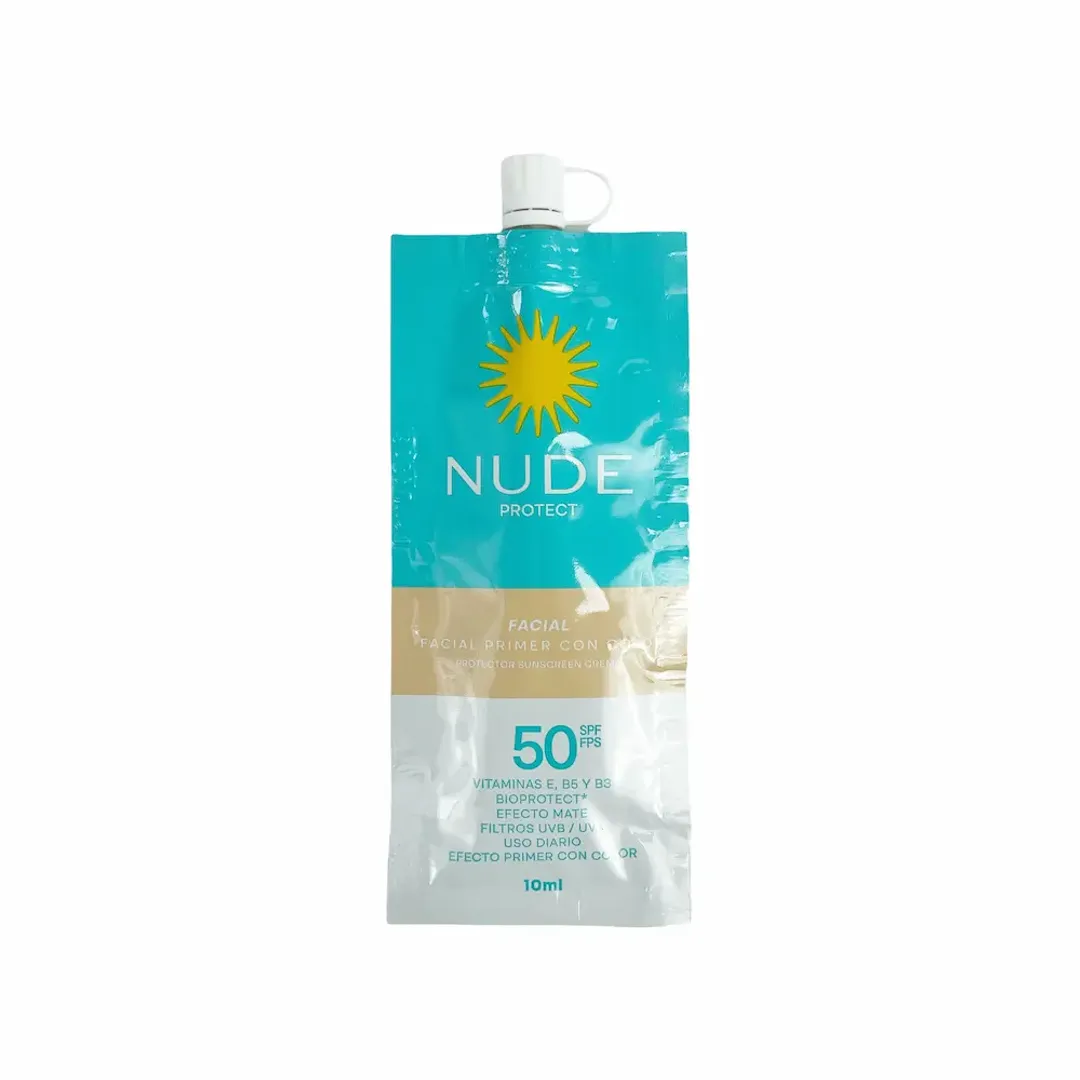 PROTECTOR SOLAR NUDE CON COLOR SACHET