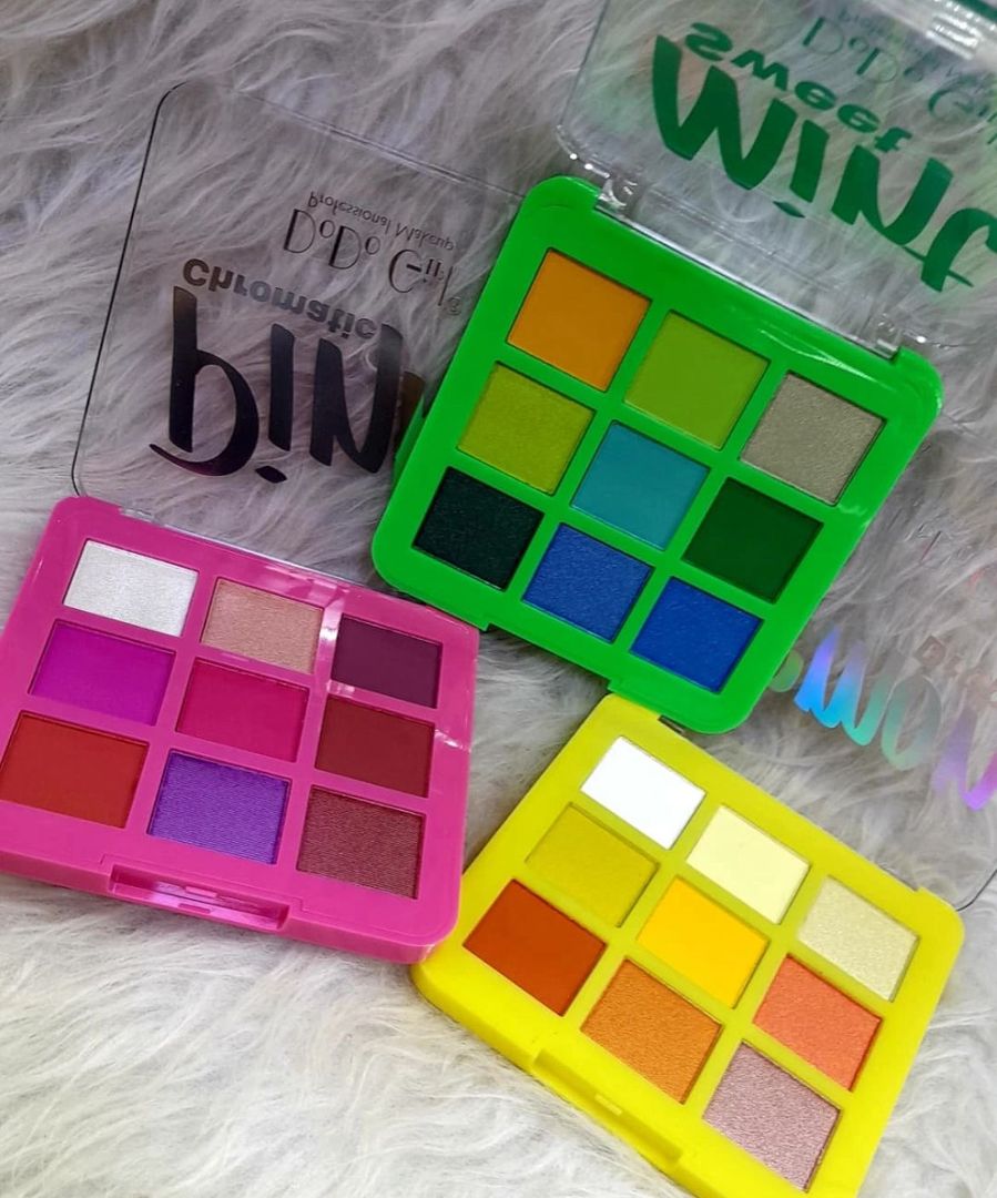 Paletas de sombras DoDo Girl