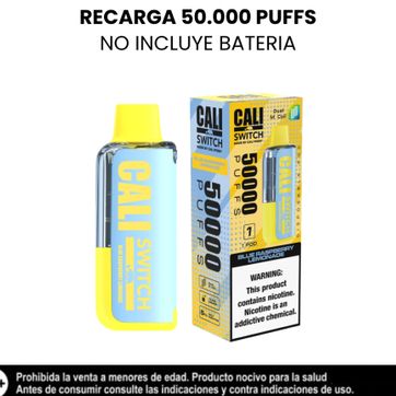 Imagen del producto Cali Pod Blue Raspberry Lemonade 50.000 Puffs