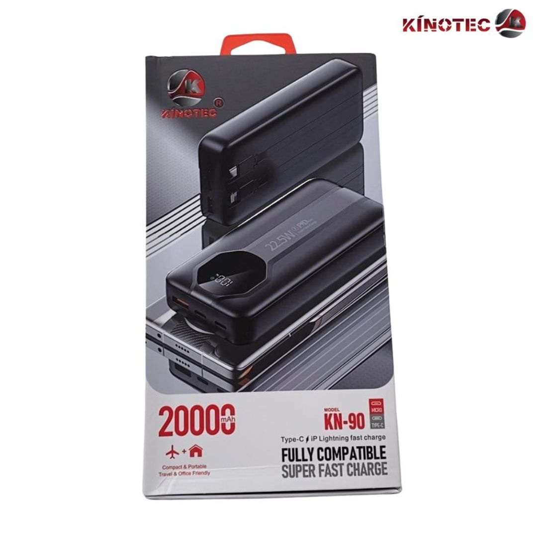 Power Bank Kinotec KN-90 – 20.000 mAh
