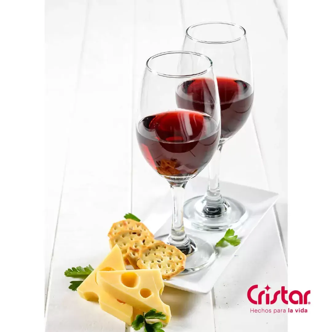 ESTUCHE DE COPA RIOJA AGUA 5416CL4ANIV CRISTAR