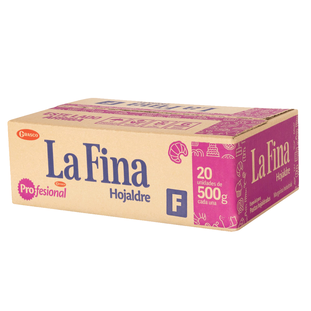 .CAJA LA FINA HOJALDRE*20*500G