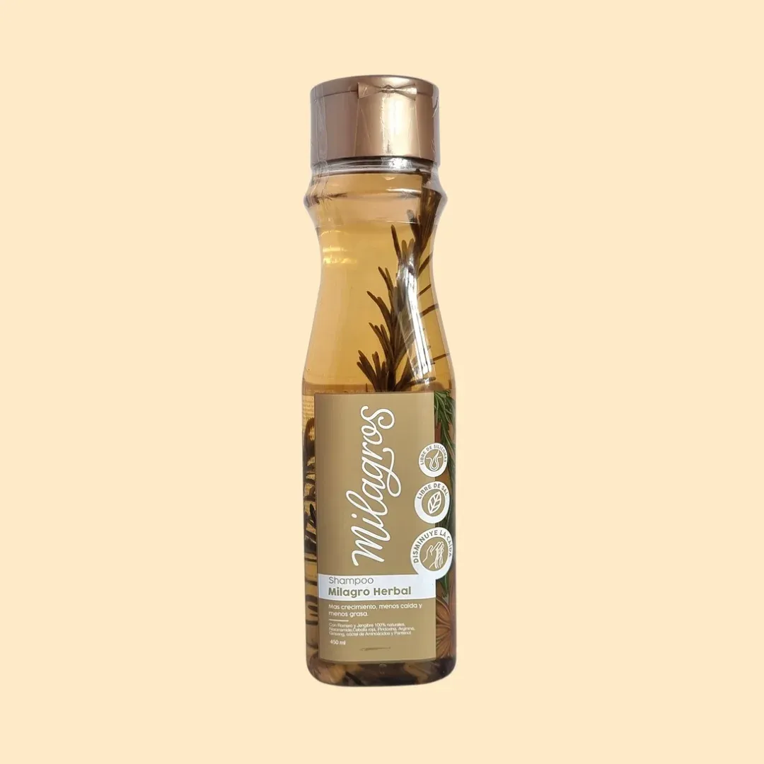 Champú milagro herbal 