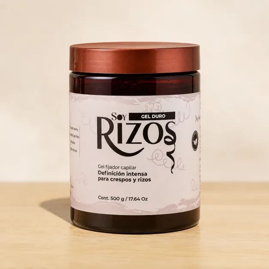 Gel duro soy rizos
