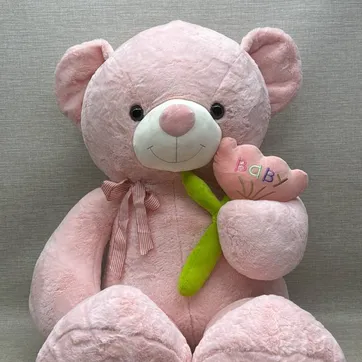 Imagen del producto OSO PATAS LARGAS CON TULIPÁN 1.50 CM