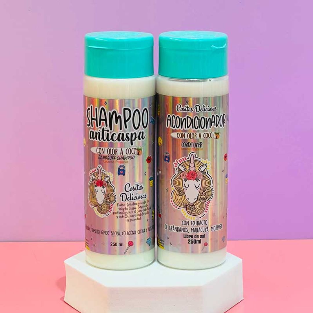 Kit básico anticaspa 250ml