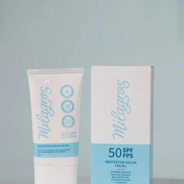 PROTECTOR SOLAR FACIAL SIN COLOR MILAGROS - imagen 1