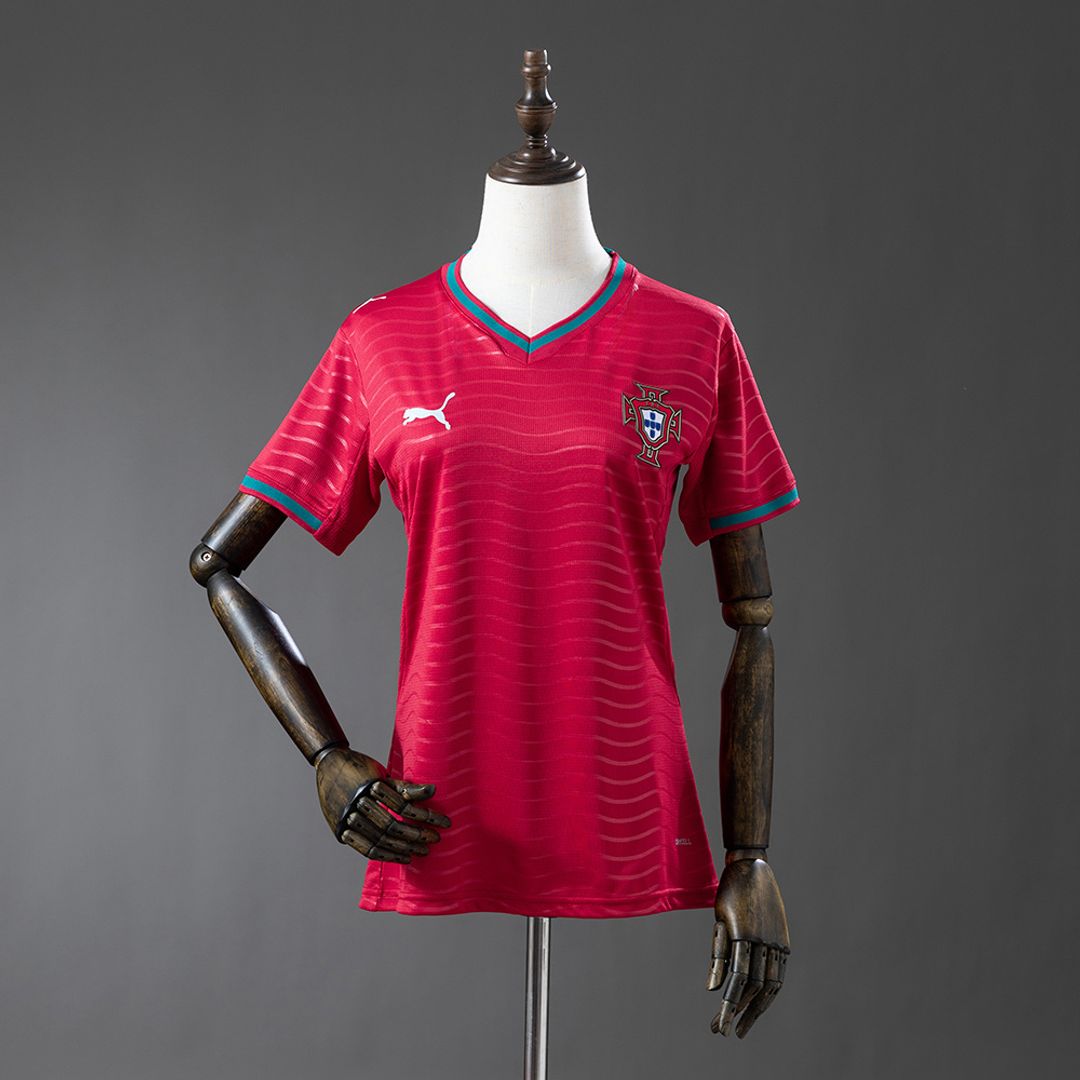 Portugal 2026 Manga Corta Mujer Fan