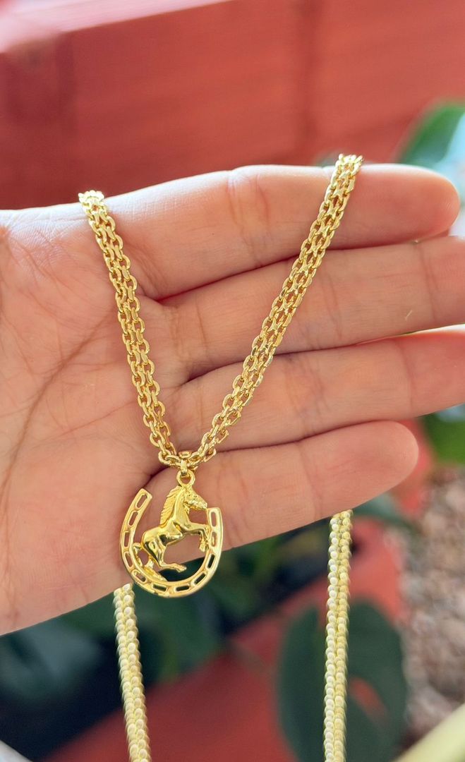 CADENA CABALLISTA TEJIDO TIPO CHINESCA