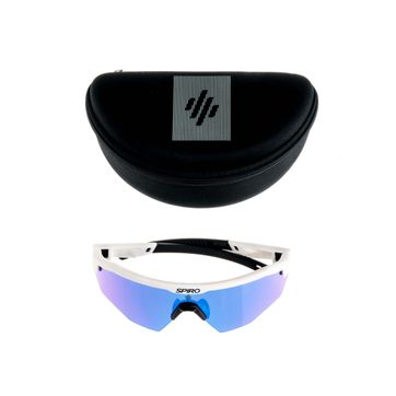 Gafas Deportivas SPIRO RECON - Blancas/Azul - imagen 3