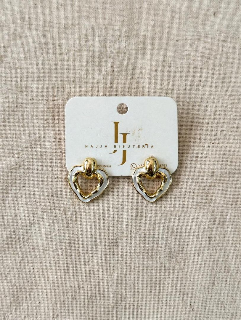 Aretes Corazón 
