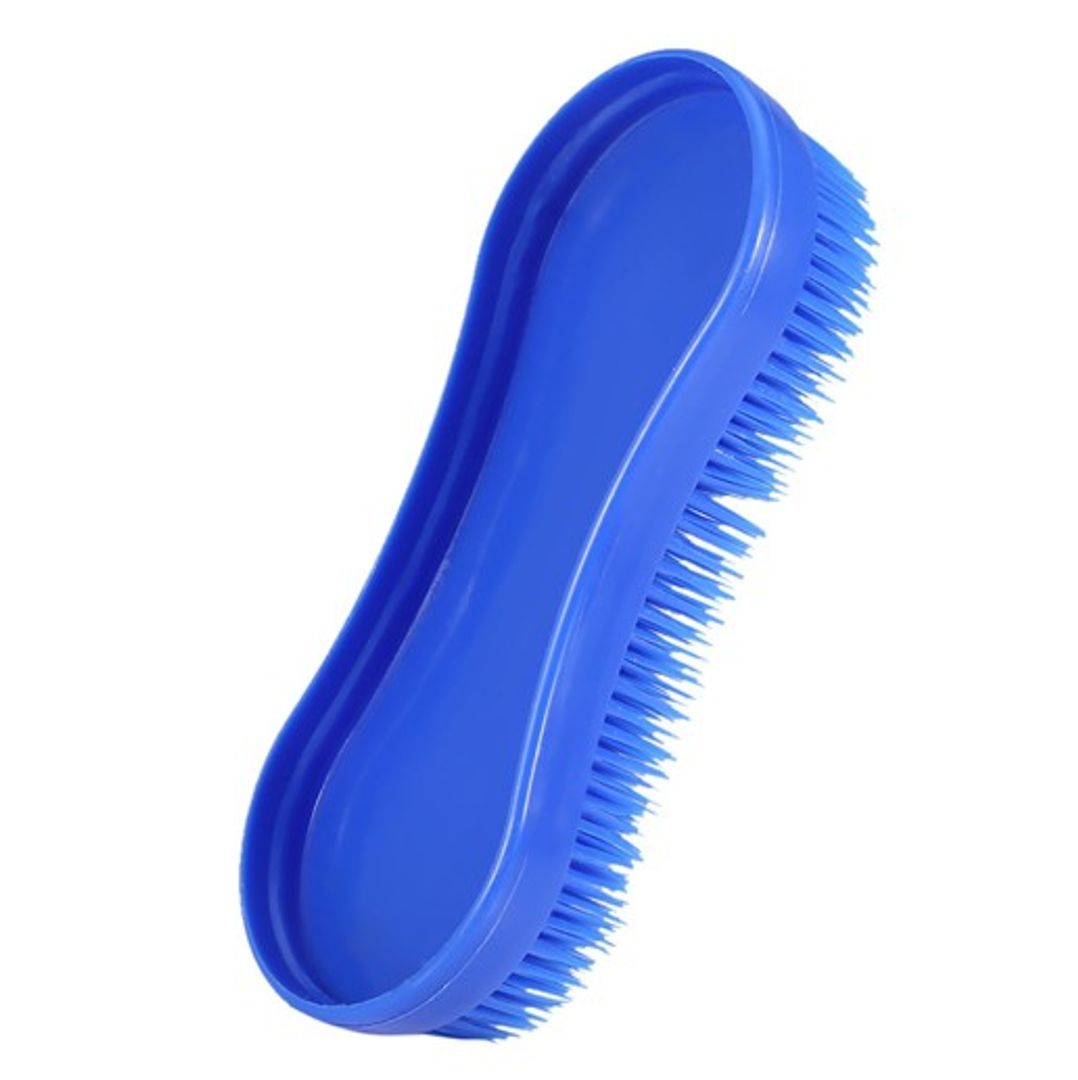 CEPILLO PLASTICO PARA GROOMING CABALLOS