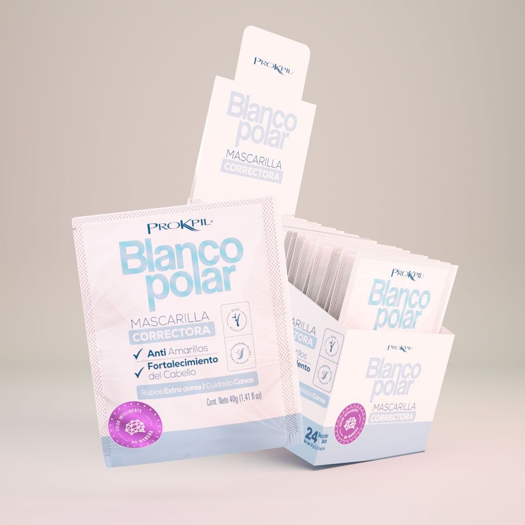 MASCARILLA CORRECTORA BLANCO POLAR 40 GR PROKPIL
