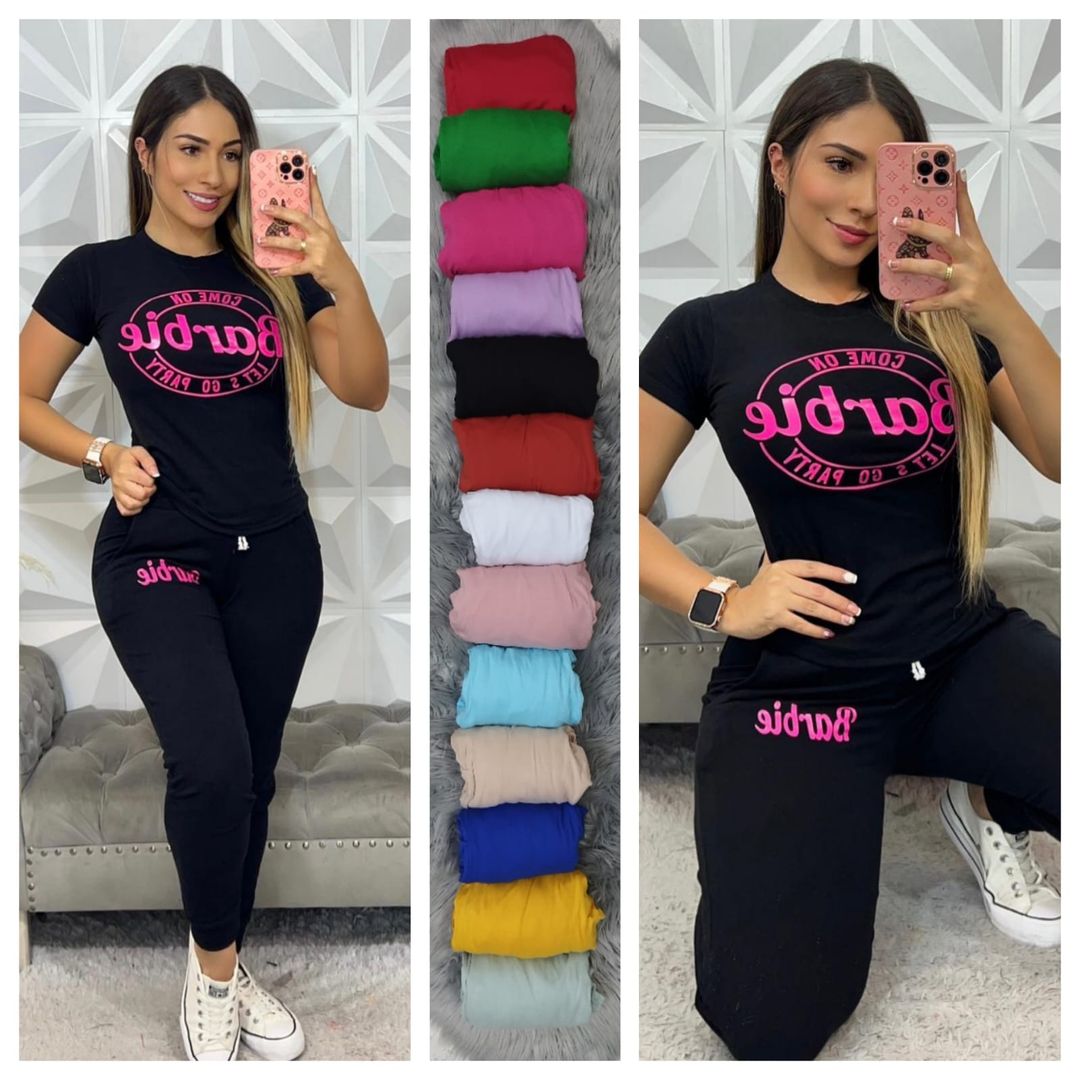 SET DE JOGUER + CAMISETA ESTAMPADA
