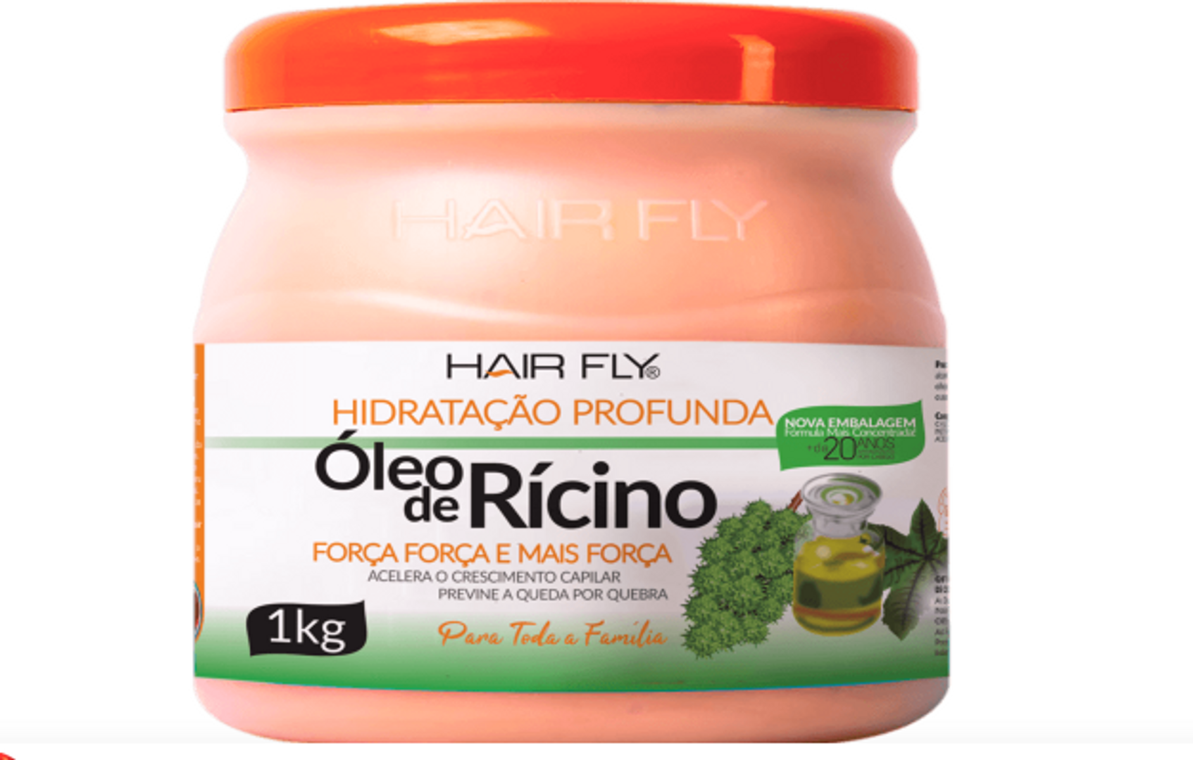 ÓLEO DE RÍCINO HIDRATANTE HAIR FLY 