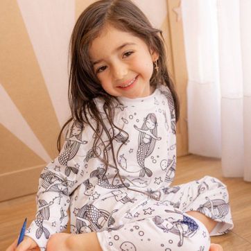 PIJAMA PINTABLE SIRENA - imagen 1
