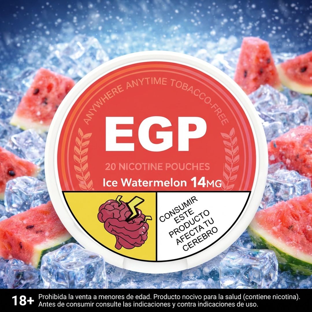Egp Ice Watermelon 14mg - Parches De Nicotina