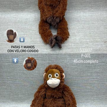 Imagen del producto PELUCHE DE PUNCH 45 CM COMPLETO