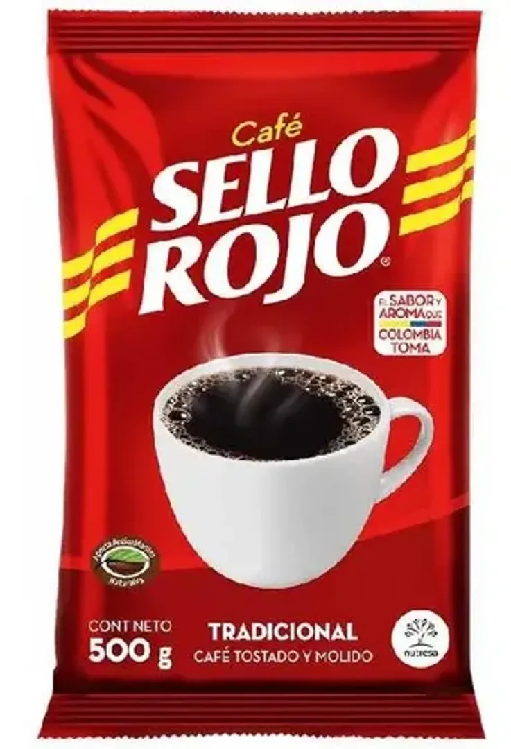 CAFE SELLO ROJO GRANO ESPRESSO*500G