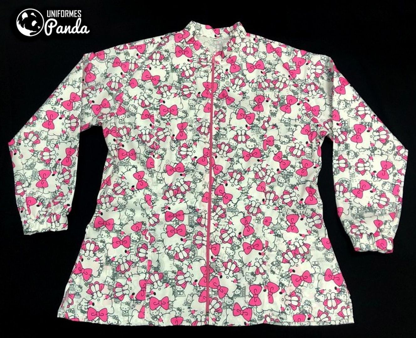 Bata Antifluido Estampada 