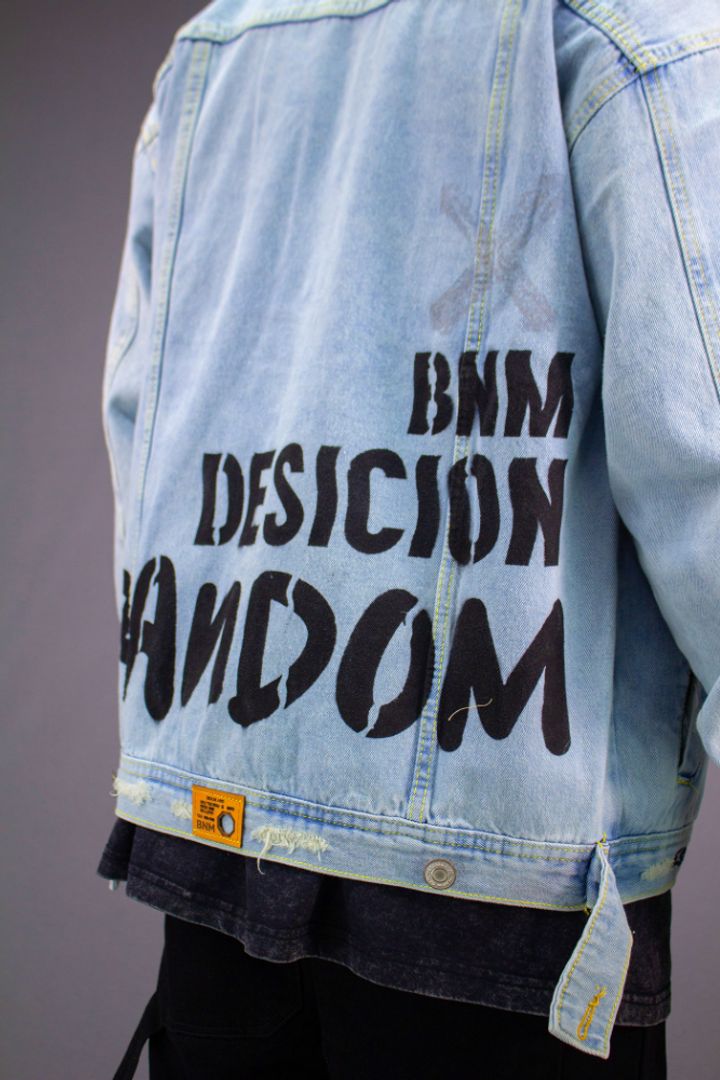 CHAQUETA OVER PREMIUM EST BNM NEVER STOP