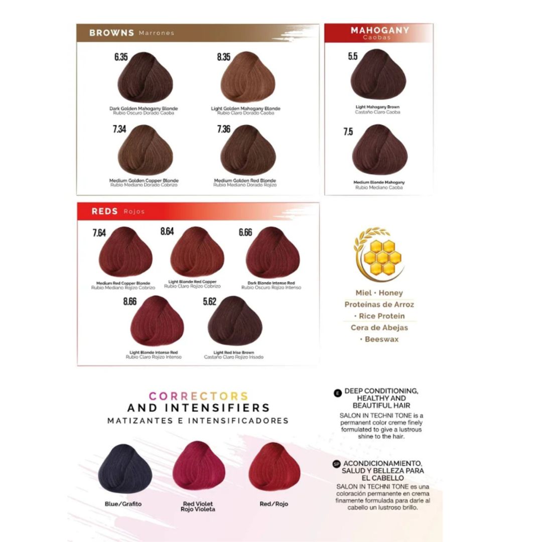 TINTURA RECAMIER TECHNI TONE SALON IN PROFESSIONAL