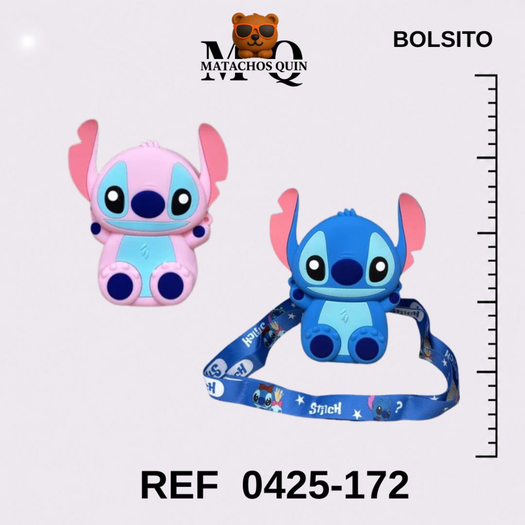 BOLSITO DE SILICONA DE STITCH & ANGELA