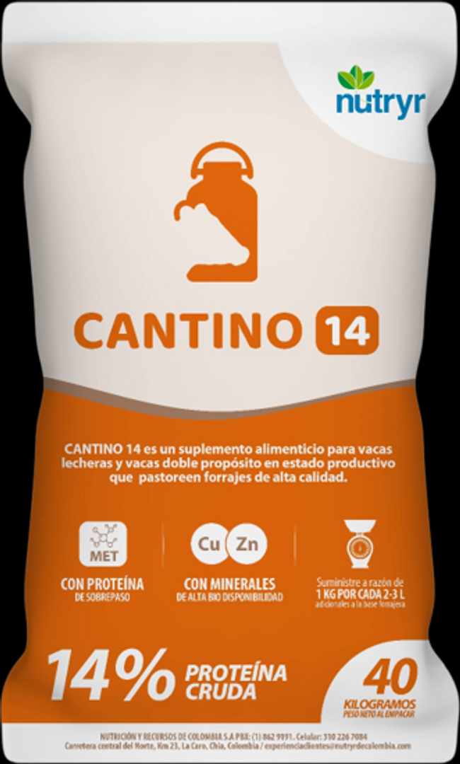 NUTRYR CANTINO 14 X 40 Kilos